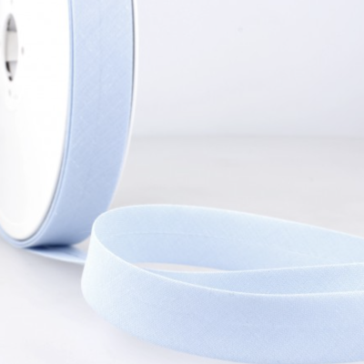 Biais uni 2 cm bleu clair