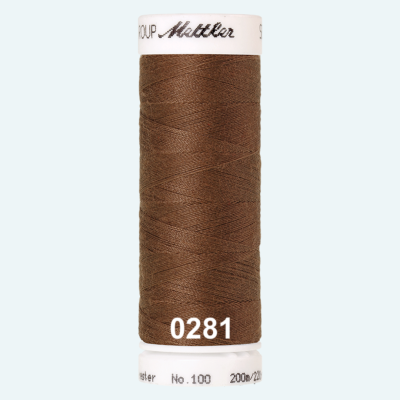 Fil à coudre Mettler Seralon 200m col 0281