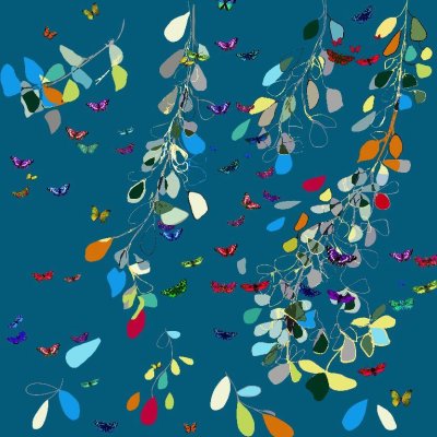 Velours Papillon n°3 Zéphyr and Co