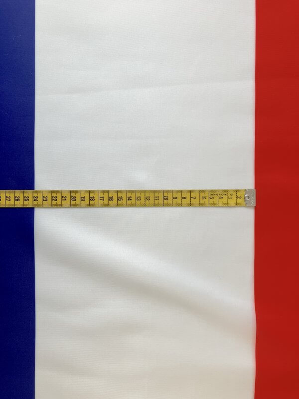 Tissu tricolore bleu blanc rouge