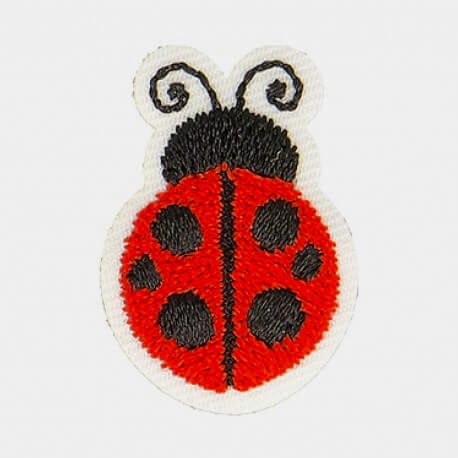 Écusson thermocollant petite Coccinelle