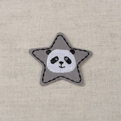 Écusson thermocollant Étoile panda