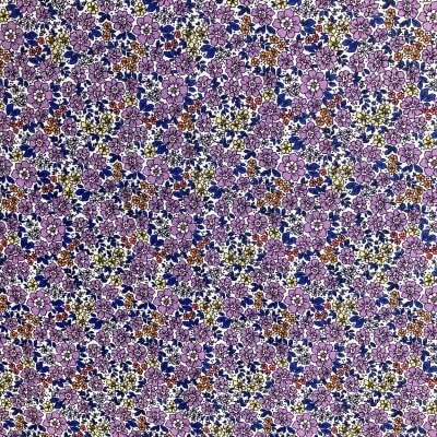 Tissu habillement small flowers dusty