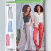 Patron Simplicity Pantalon et ceinture à nouer