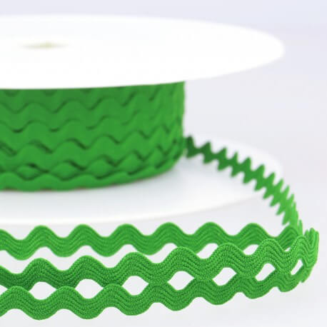 serpentine col 15 Serpentine unie vert foncé 8 mm