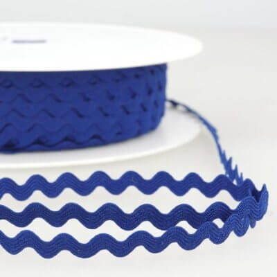 Serpentine unie bleu ROI 8 mm