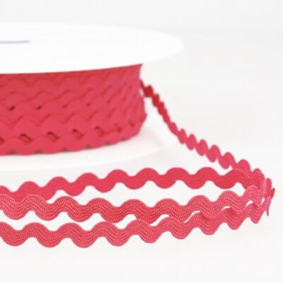 Serpentine unie vieux rose 8 mm