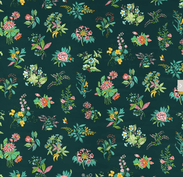Woodland Floral Velvet Harlequin