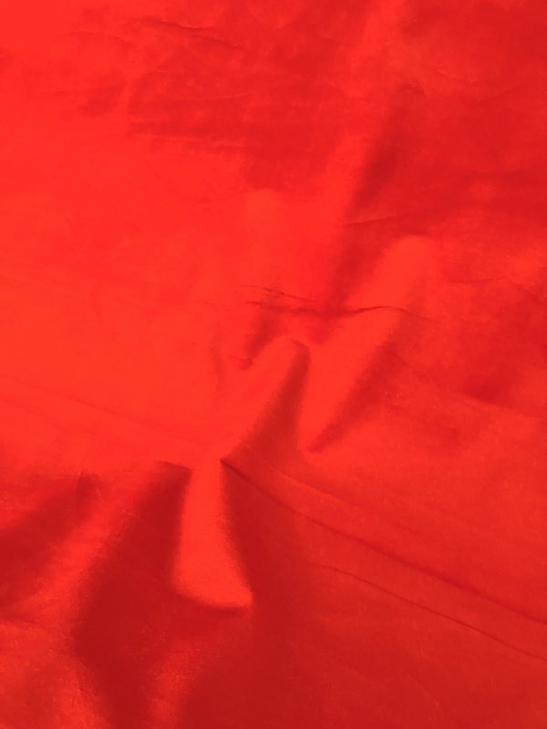 Tissu Velours Microfibre Vivaldi rouge