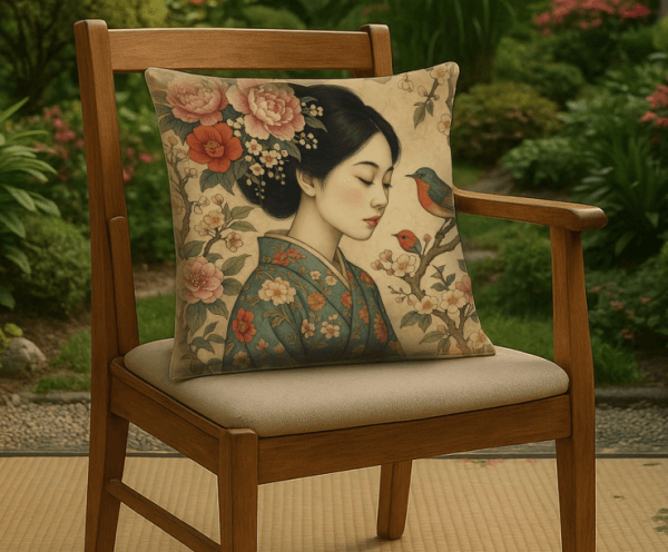 Carré de tissu velours Shun Japon