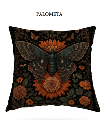 Carré de tissu velours papillon Palometa
