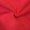 Velours côtelé rouge tomate