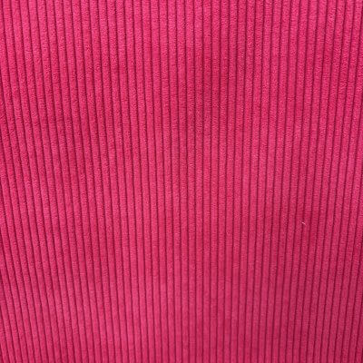 Velours côtelé rose fuschia