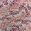 tissu cerisier rose