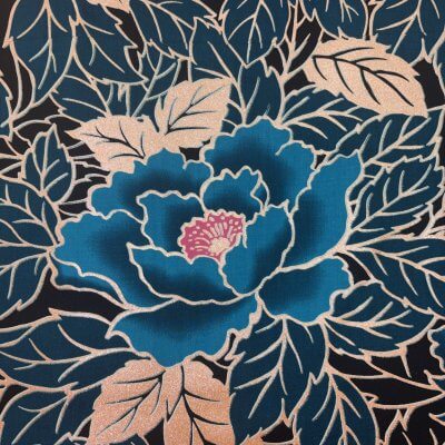 tissu wax lotus