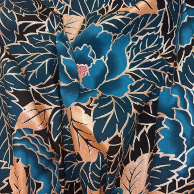 tissu wax lotus