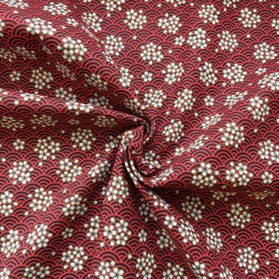 tissu washi rouge